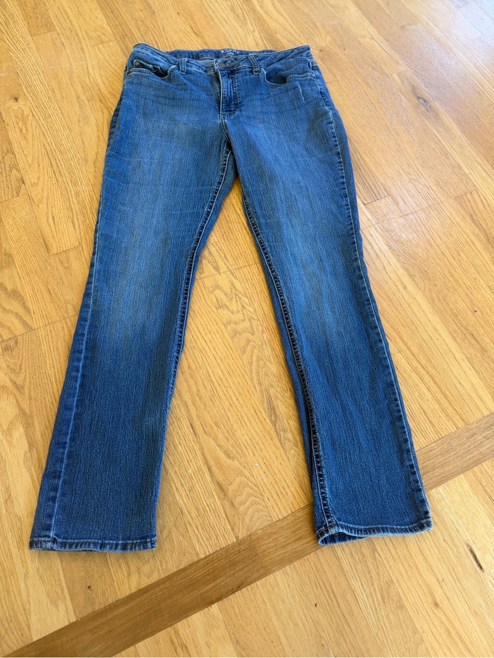 Ladies Size 14 "Lee" Women's Medium Blue Bootcut Jeans